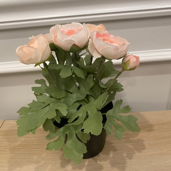 NEW - IKEA FEJKA Artificial Potted Plant Roses  10" - Picture 1 of 1